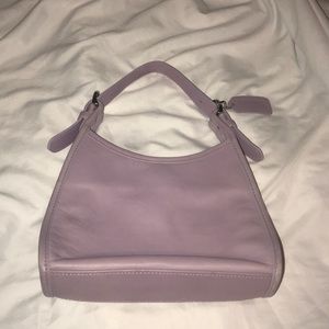 Vintage Lavender Coach Bag - Mini